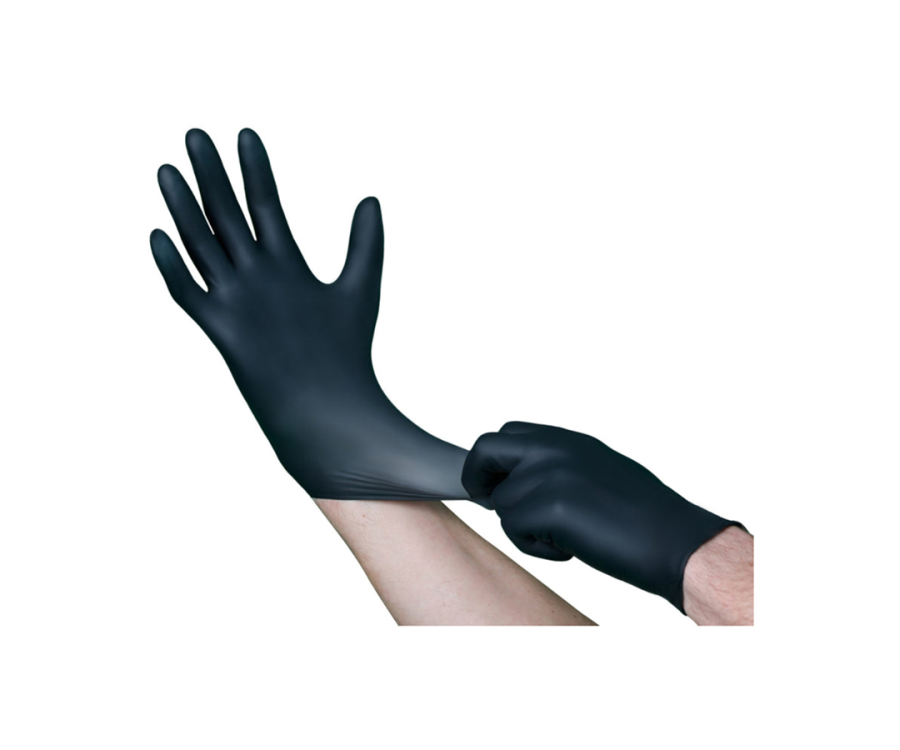 VGuard® 3.5-mil Black Nitrile Industrial Gloves (XL, 100 Gloves/Box, 10 Boxes/Case)